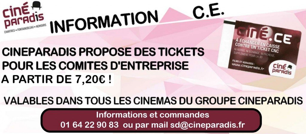 actualité Tickets CE
